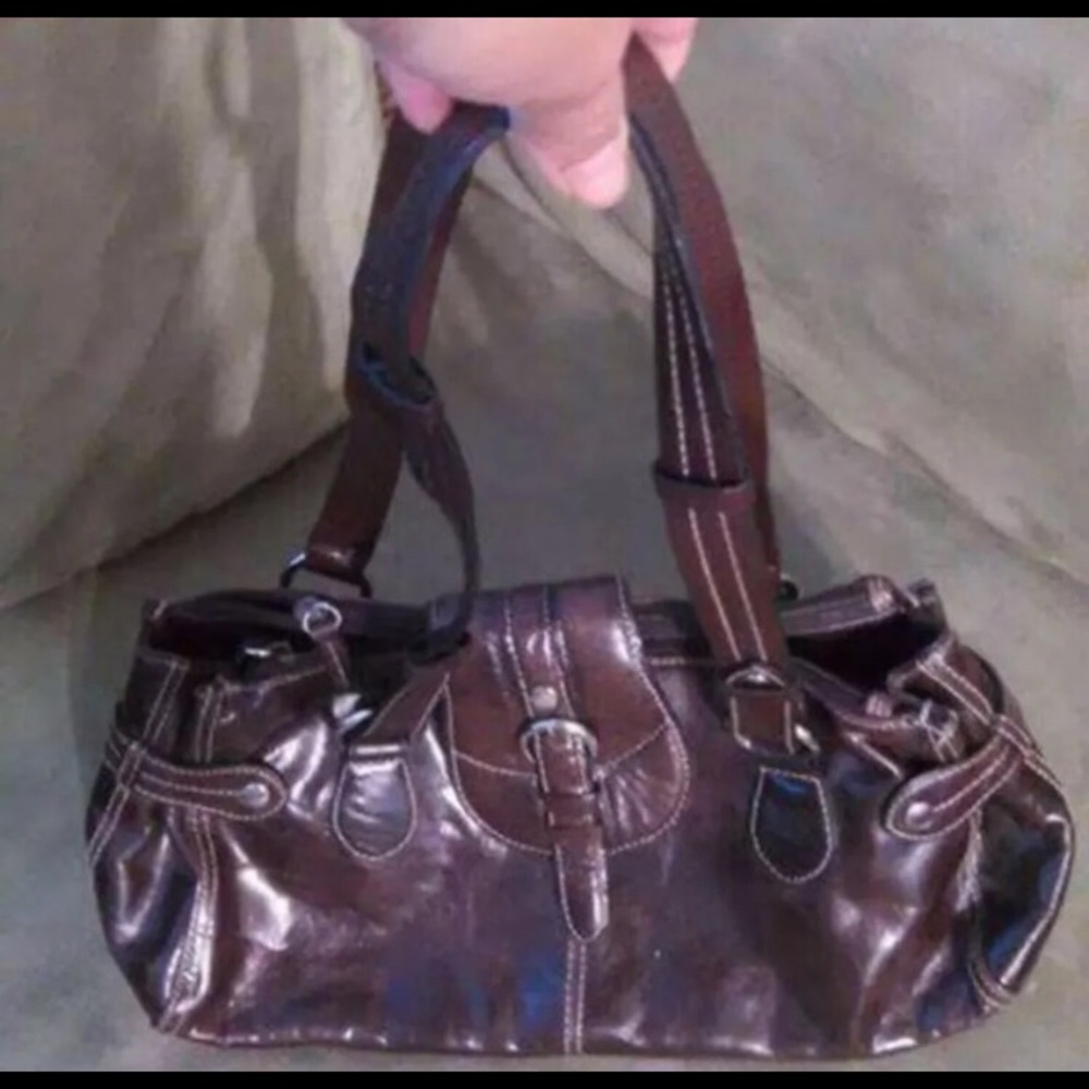 Women’s Brown Wilson’s Leather Y2K Vintage Leather Purse